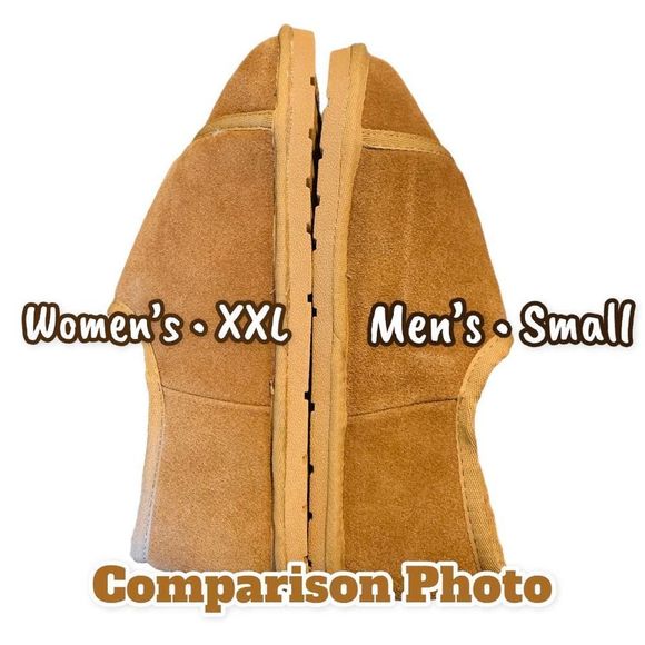 Lamo Men\'s Small (7-8) NIB Chestnut M1015 Suede Sheepskin Closed Toe Wrap Bootie main image 11